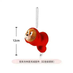 Tom & Jerry Deformation Plush Keychain - Bear Hugs