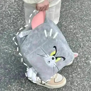 Tom & Jerry Long Flattened Plush Pillow - Bear Hugs
