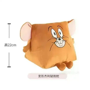 Tom & Jerry Long Flattened Plush Pillow - Bear Hugs
