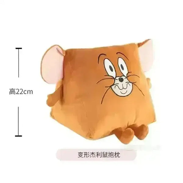 Tom & Jerry Long Flattened Plush Pillow - Bear Hugs