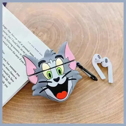 Tom & Jerry Protective Case (For Airpods) - Bear Hugs