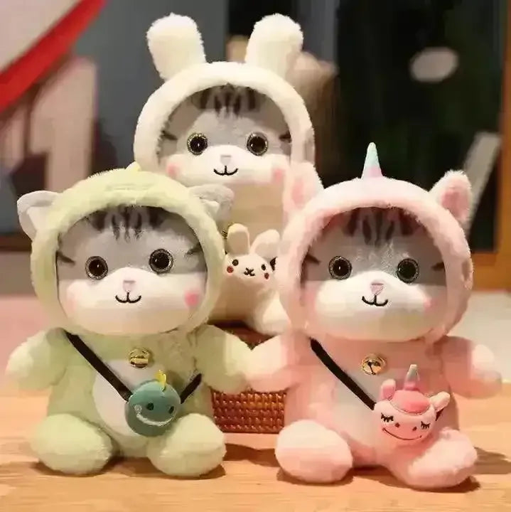 Too Cute Kawaii Hooded Kitty (30 cm) - Bear Hugs
