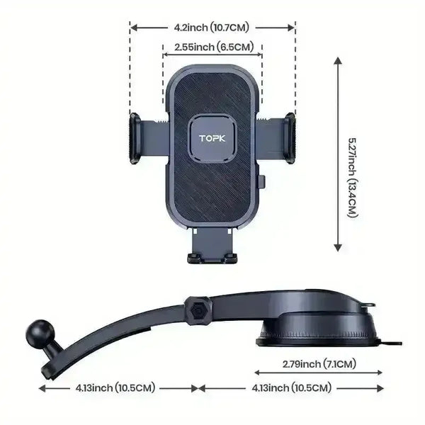 TOPK D38-C Car Phone Holder - Bear Hugs