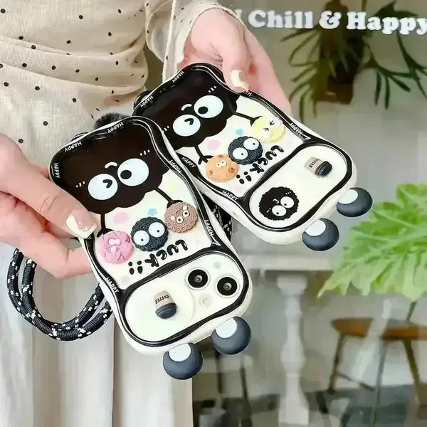 Totoro Push Window Phone Case (For iPhones) - Bear Hugs