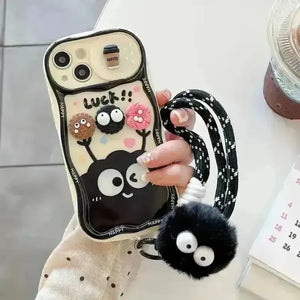 Totoro Push Window Phone Case (For iPhones) - Bear Hugs