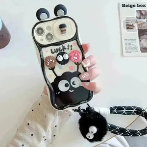 Totoro Push Window Phone Case (For iPhones) - Bear Hugs