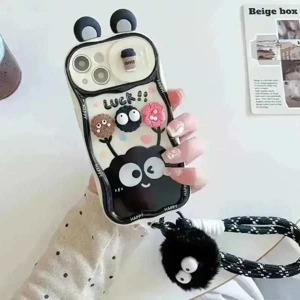 Totoro Push Window Phone Case (For iPhones) - Bear Hugs