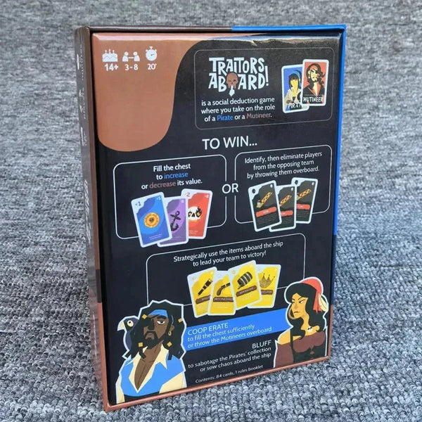 Traitors Aboard Card Game - Bear Hugs