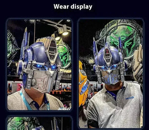 Transformers Optimus Prime Voice Controlled Helmet - Bear Hugs