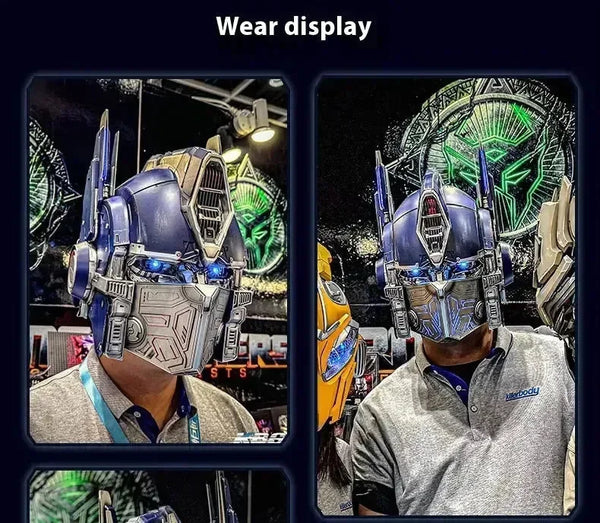 Transformers Optimus Prime Voice Controlled Helmet - Bear Hugs