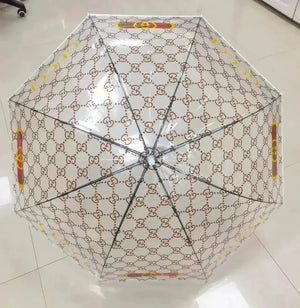 Transparent Luxury Designer Umbrellas - Bear Hugs