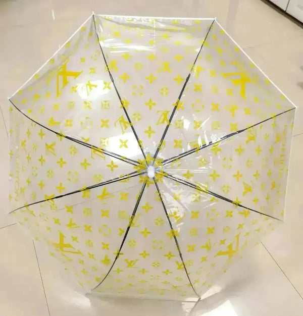 Transparent Luxury Designer Umbrellas - Bear Hugs