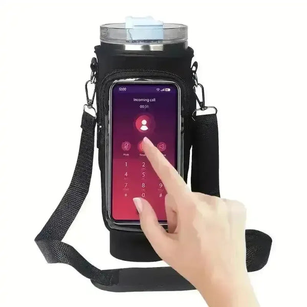Transparent Pocket Neoprene Bag (For Stanley 40 oz) - Bear Hugs