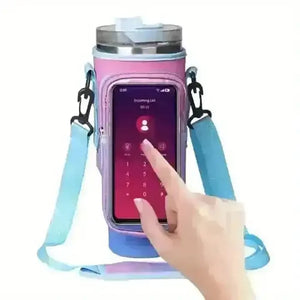 Transparent Pocket Neoprene Bag (For Stanley 40 oz) - Bear Hugs