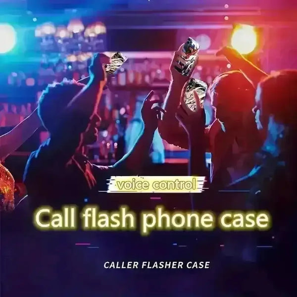 Transparent Sci-Fi Glowing Smart Cover (For Samsung) - Bear Hugs