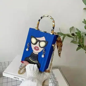 Trendy Girl Evening Handbag - Bear Hugs