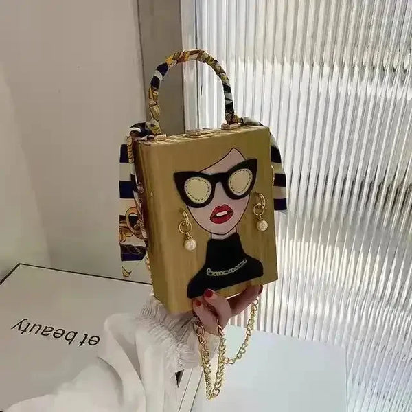 Trendy Girl Evening Handbag - Bear Hugs