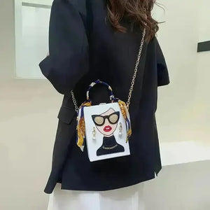 Trendy Girl Evening Handbag - Bear Hugs