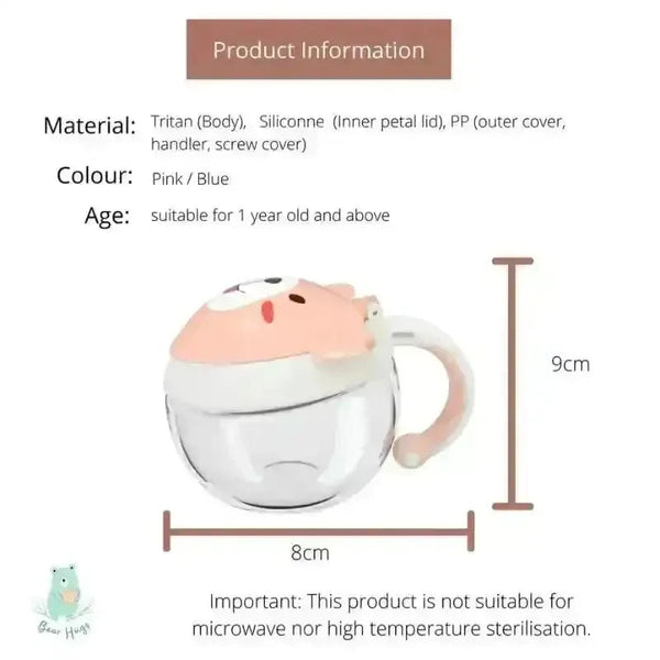 Tritan Premium Baby Snack Cup - Bear Hugs