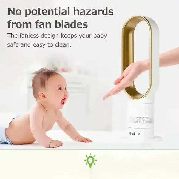 Turbo Cooling Air 40W Bladeless Tower Fan - Bear Hugs