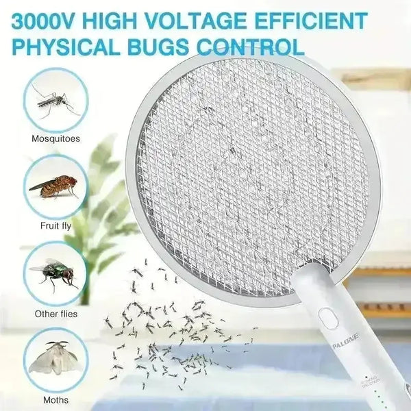 Turbo Insect Zapping Racket For Home - Bear Hugs