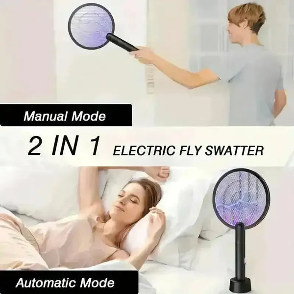 Turbo Insect Zapping Racket For Home - Bear Hugs