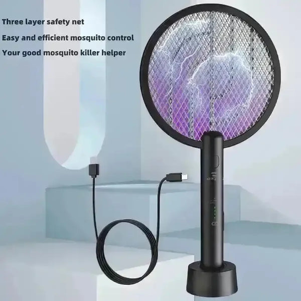 Turbo Insect Zapping Racket For Home - Bear Hugs