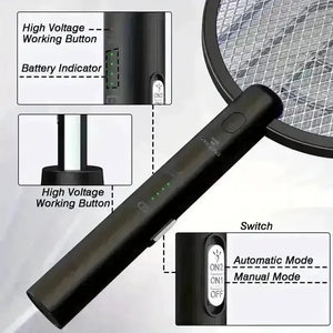 Turbo Insect Zapping Racket For Home - Bear Hugs