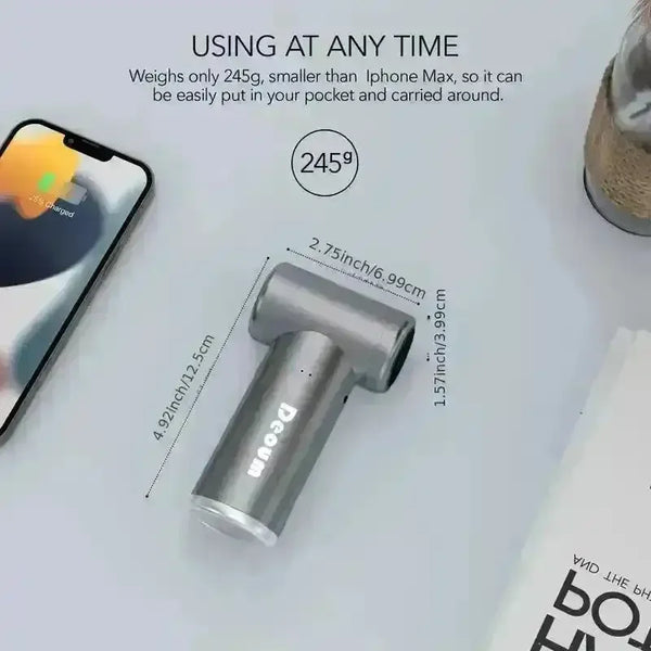Turbo Speed Mini Portable Hair Dryer - Bear Hugs