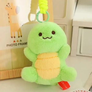 Twirl & Turtle Plush Keychain - Bear Hugs