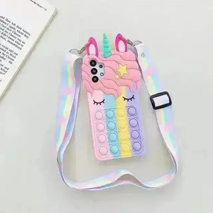 Unicorn Pop It Bubble Phone Case (For iPhone) - Bear Hugs