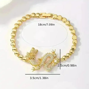 Unique Dragon Beaded Bracelet - Bear Hugs