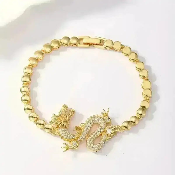 Unique Dragon Beaded Bracelet - Bear Hugs
