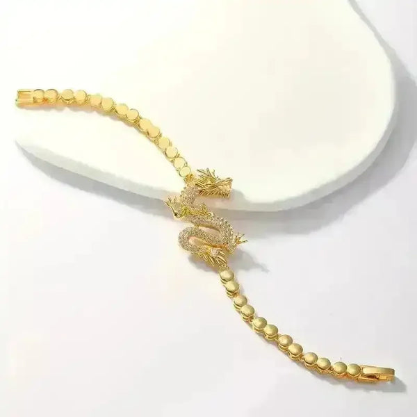 Unique Dragon Beaded Bracelet - Bear Hugs