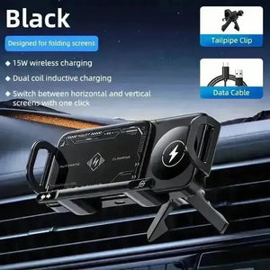 Universal 15W Wireless Car Charger Mount - Bear Hugs