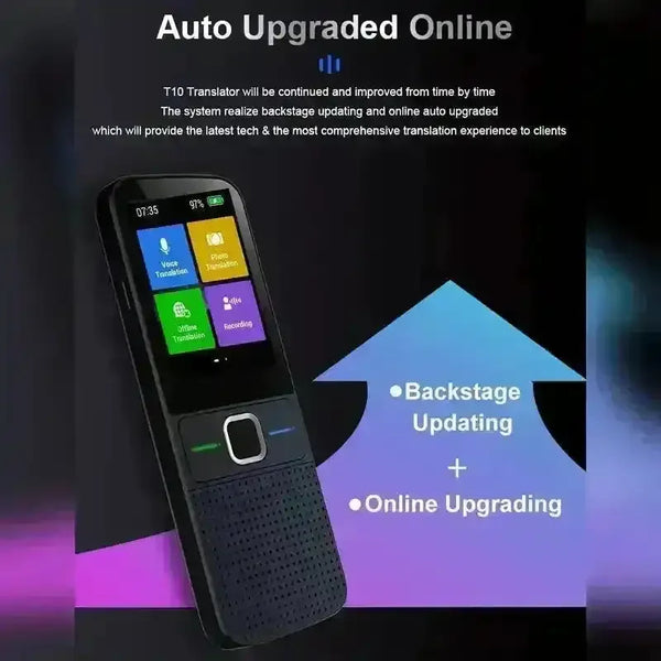 Universal T10 Portable Translating Device - Bear Hugs