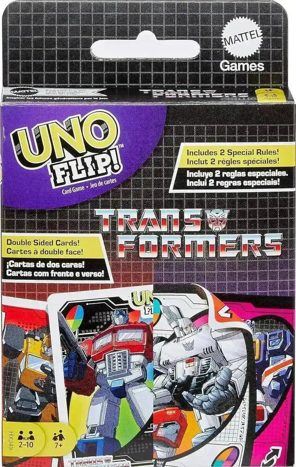 UNO Flip Transformers Edition Card Game - Bear Hugs