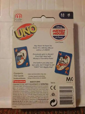 UNO Mickey Mouse & Friends Card Game - Bear Hugs