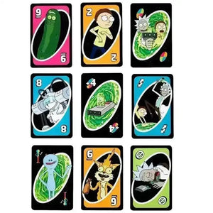 UNO Ricky & Morty Card Game - Bear Hugs