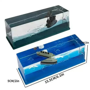 Unsinkable Cruise Ship Car Dashboard Decor - Bear Hugs