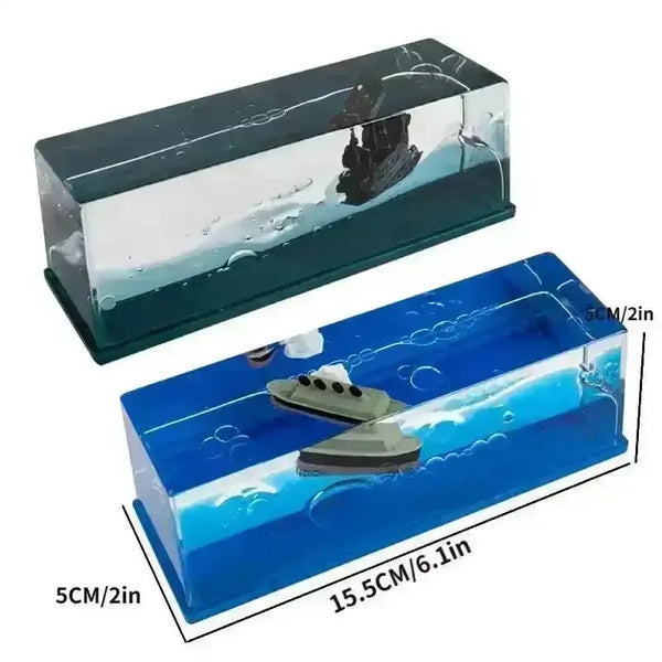 Unsinkable Cruise Ship Car Dashboard Decor - Bear Hugs