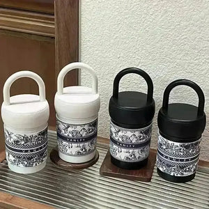 Vanlfy Premium Stainless Steel Mug (420 ml) - Bear Hugs