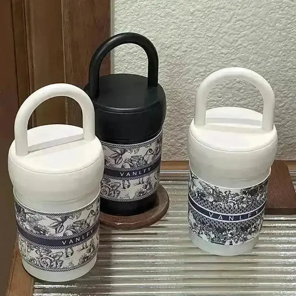 Vanlfy Premium Stainless Steel Mug (420 ml) - Bear Hugs