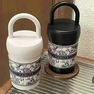 Vanlfy Premium Stainless Steel Mug (420 ml) - Bear Hugs