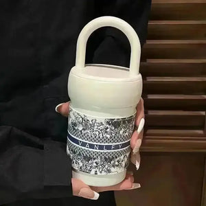 Vanlfy Premium Stainless Steel Mug (420 ml) - Bear Hugs