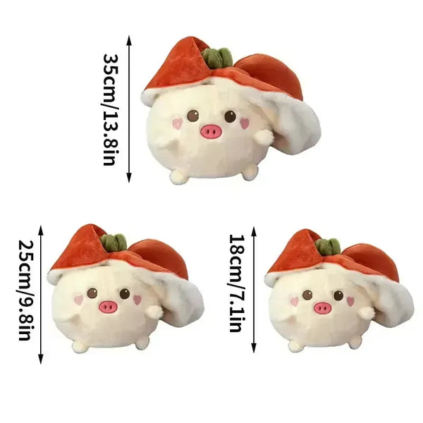 Veggie Transforming Rabbit and Pig Plush Toy - Bear Hugs
