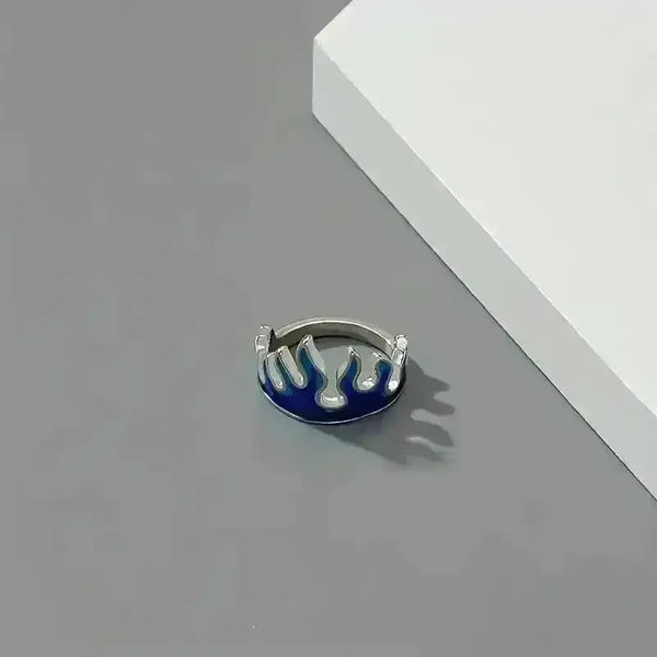 Vibrant Flaming Crown Ring - Bear Hugs