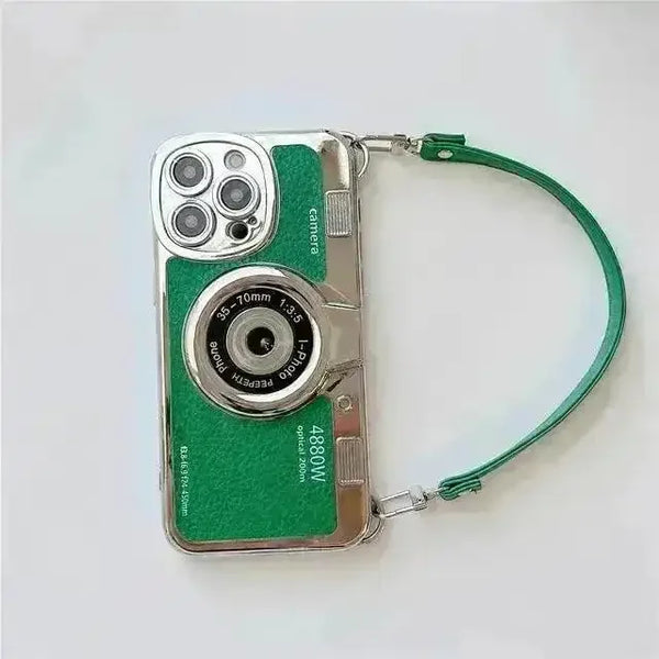 Vintage Camera Handbag Case (For iPhones) - Bear Hugs
