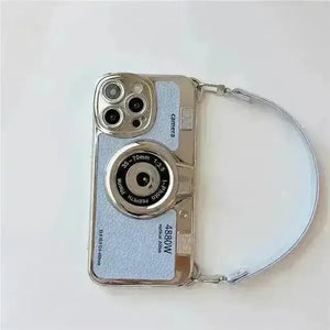 Vintage Camera Handbag Case (For iPhones) - Bear Hugs