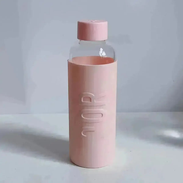 Vintage D Luxe Pink Water Bottle (550 ml) - Bear Hugs